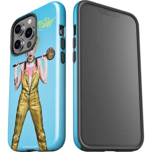 DC Comics Harley Quinn Movie Charcater Poster iPhone 15 Pro Impact Case